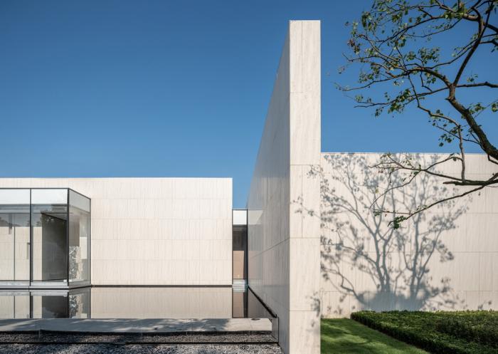 BIM建筑|十棵大香樟下的三进院子：未来城展示馆 / 孟凡浩-gad · line+ studio