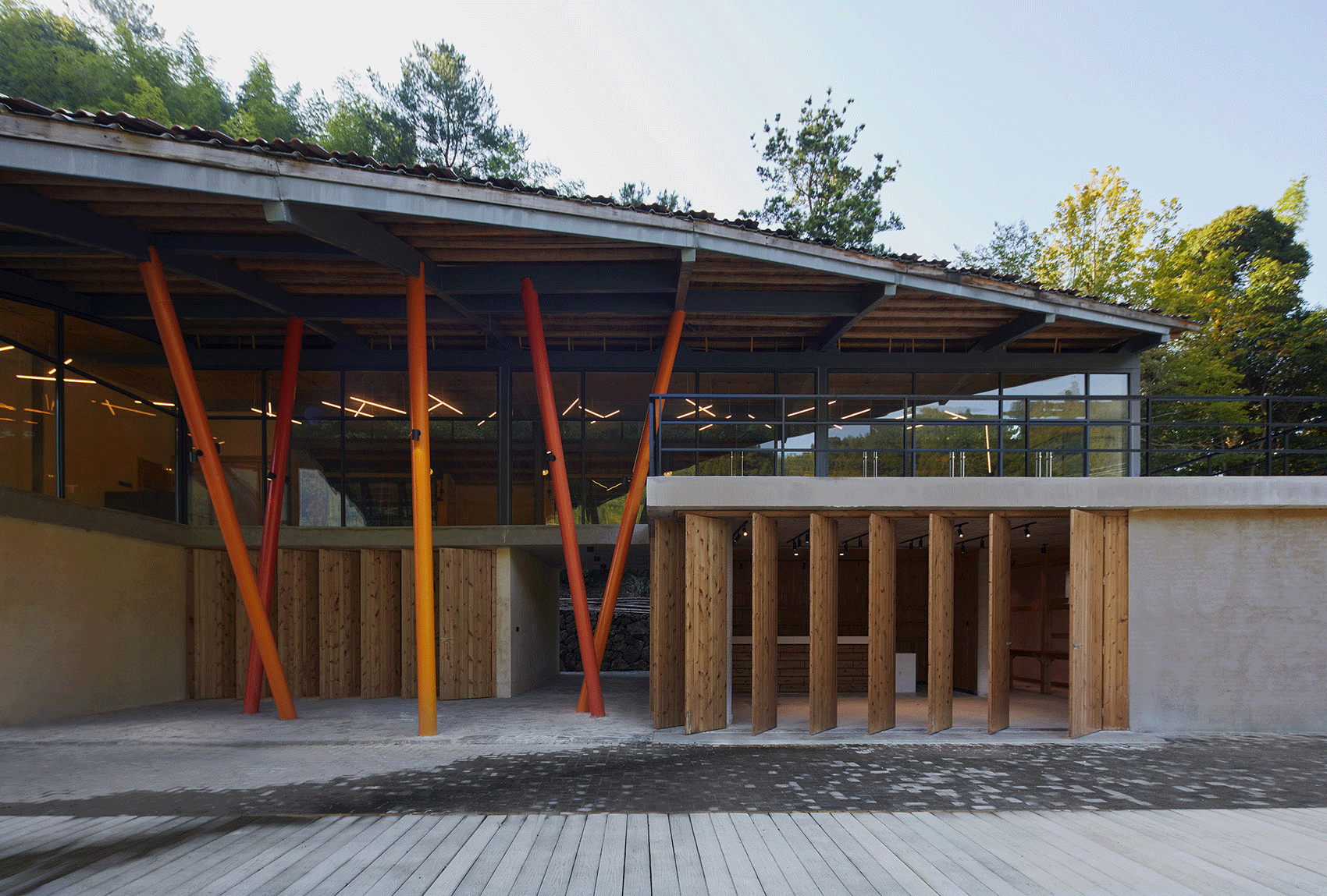 BIM建筑|都团村公共服务中心，福建 / 三文建筑