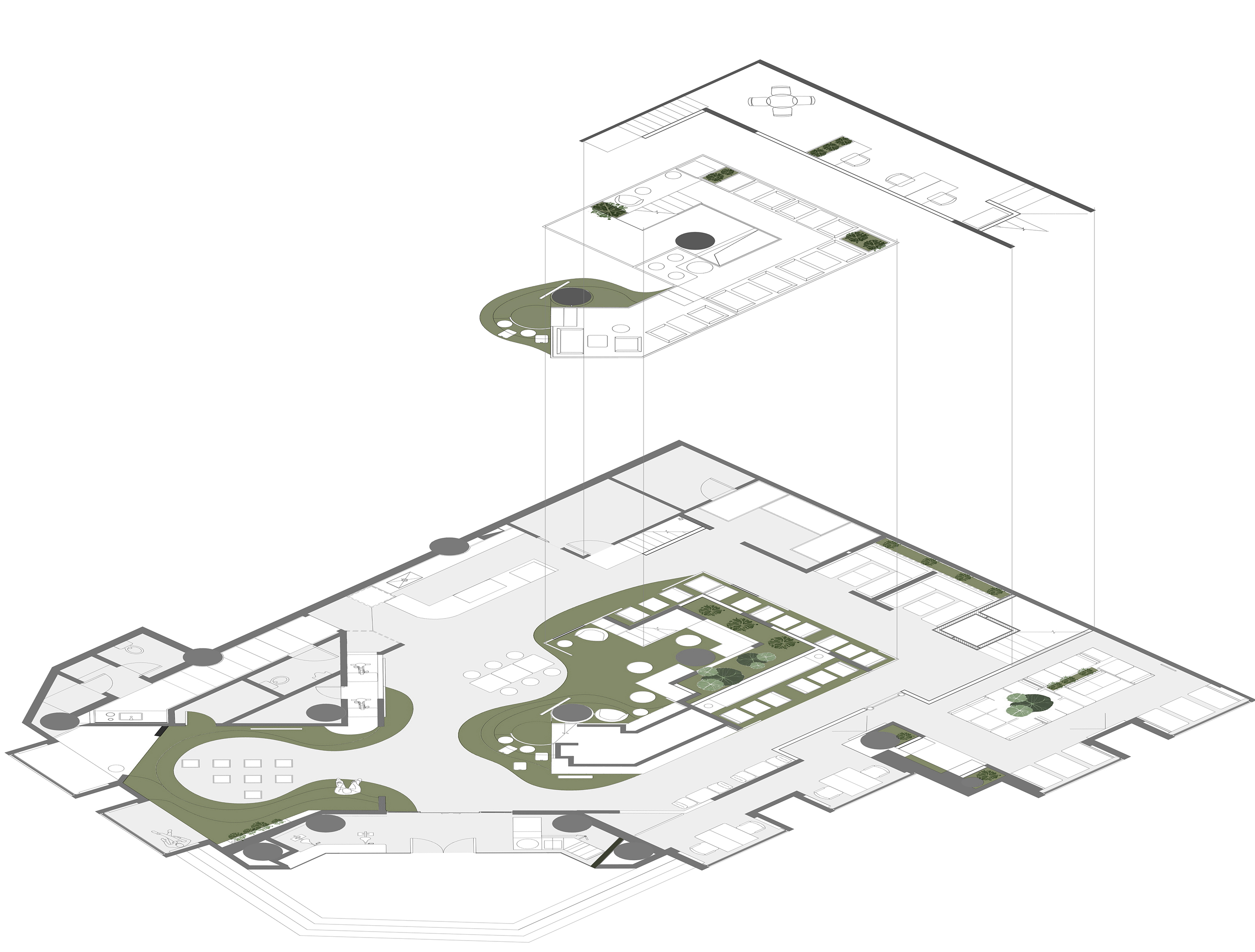 BIM建筑|一呼一吸之间：新陈代谢设计观的全方向实践 / QUCESS清石设计