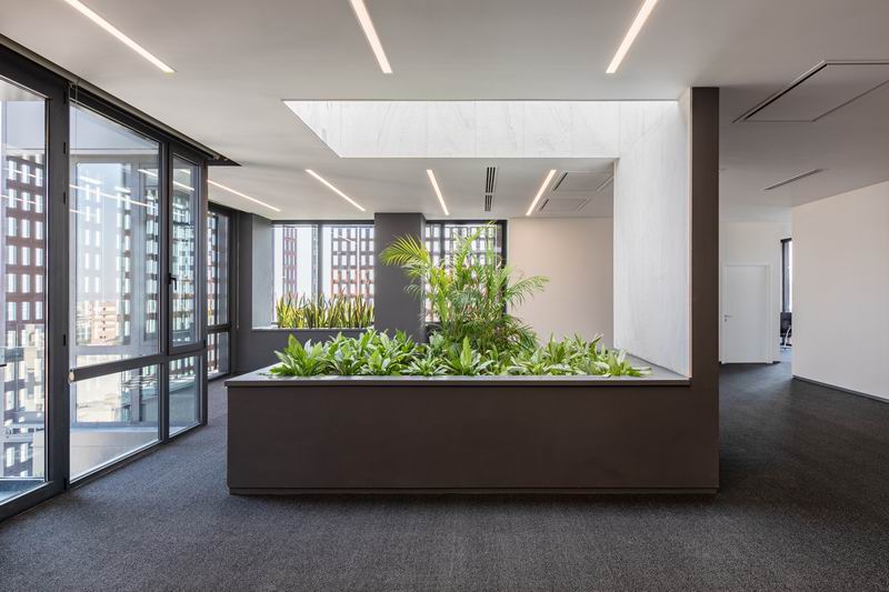 BIM建筑|砖石结构像素化装饰 | 谢里夫理工大学办公楼