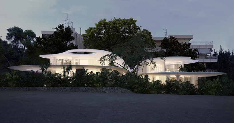 BIM建筑|来自自然的蝴蝶型住宅 | 314建筑工作室