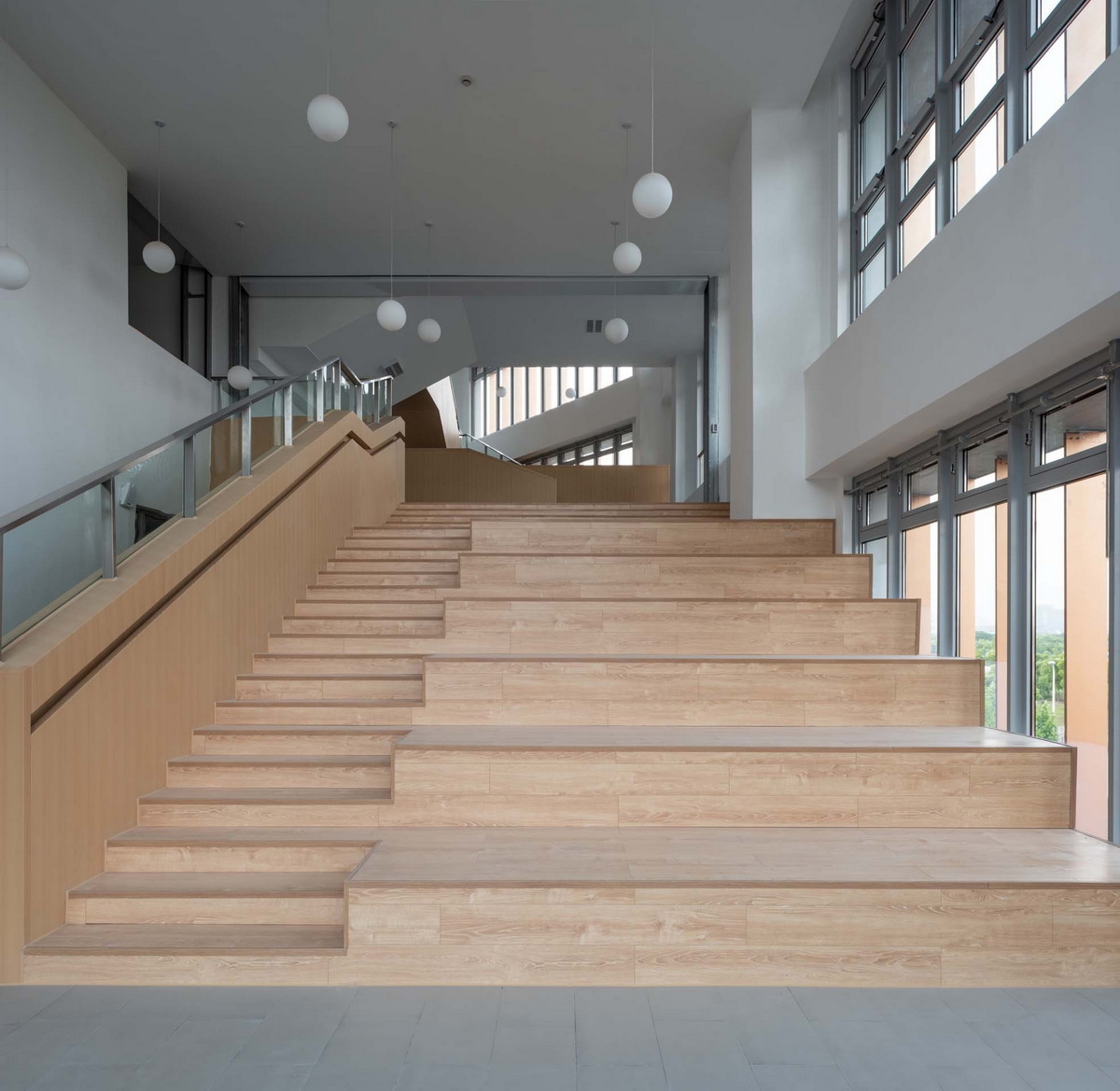 BIM建筑|华东师范大学第二附属中学前滩学校及冰厂田前滩幼儿园 / 致正建筑工作室+大正建筑事务所