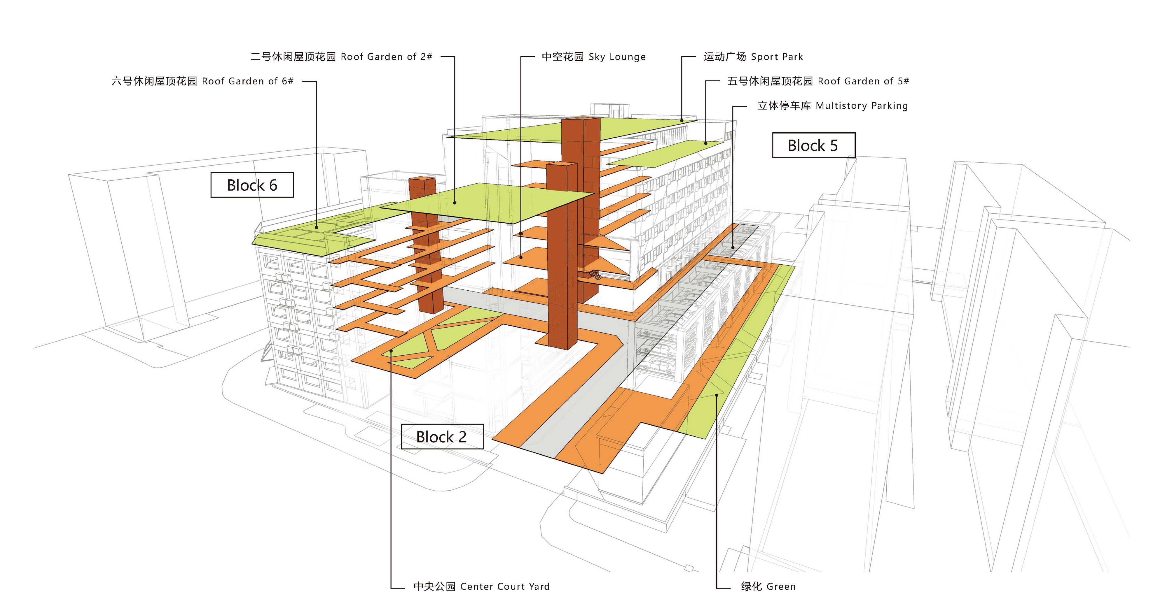 BIM建筑|中电・万谷 / COLORFULL 昱景设计