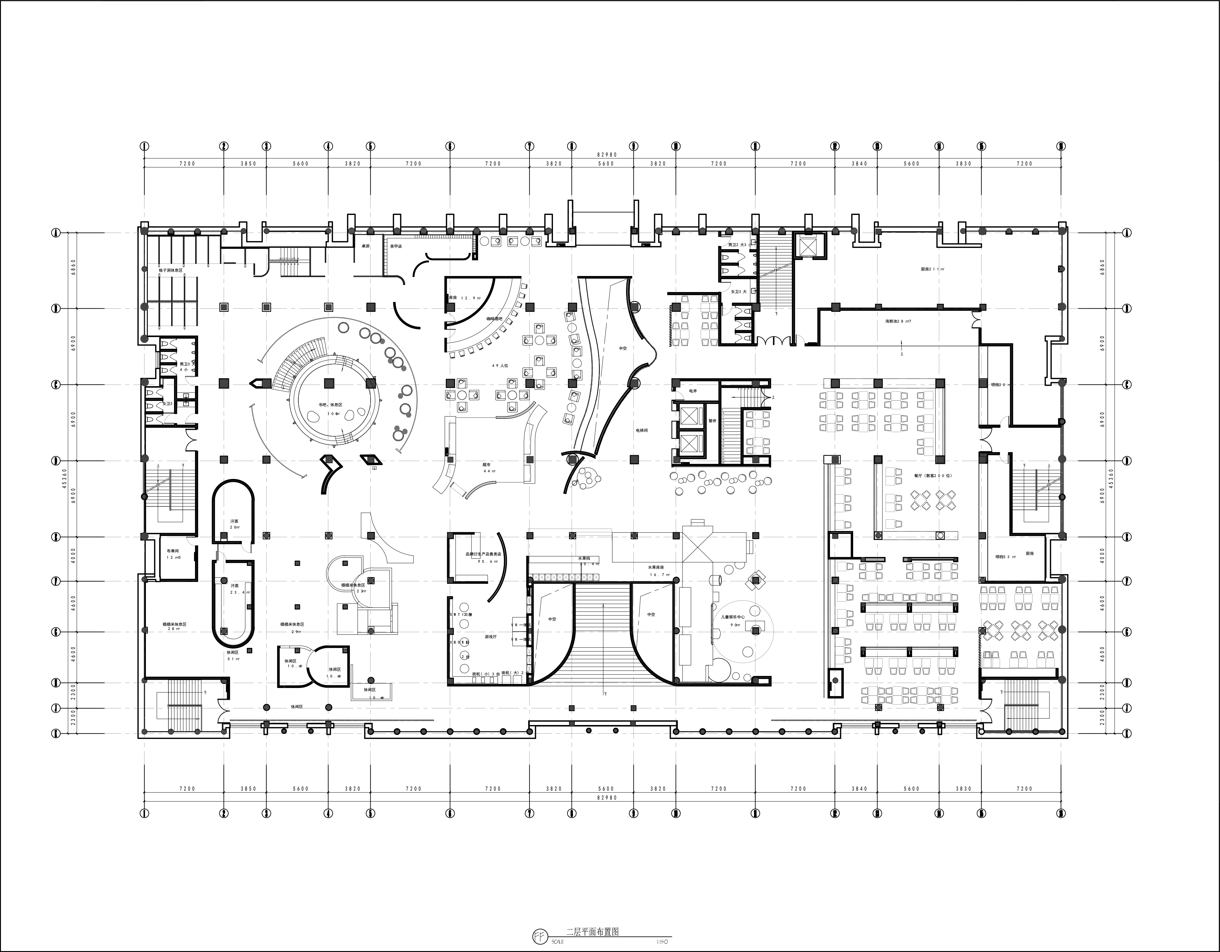 BIM建筑|水裹·汤泉 / 对角线设计