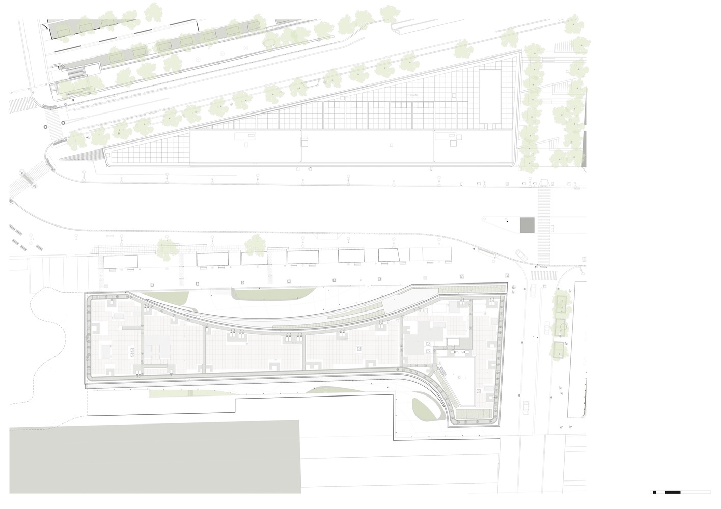 BIM建筑|挪威事务所Snøhetta将雪一般的建筑搬到了巴黎 | 世界报巴黎总部