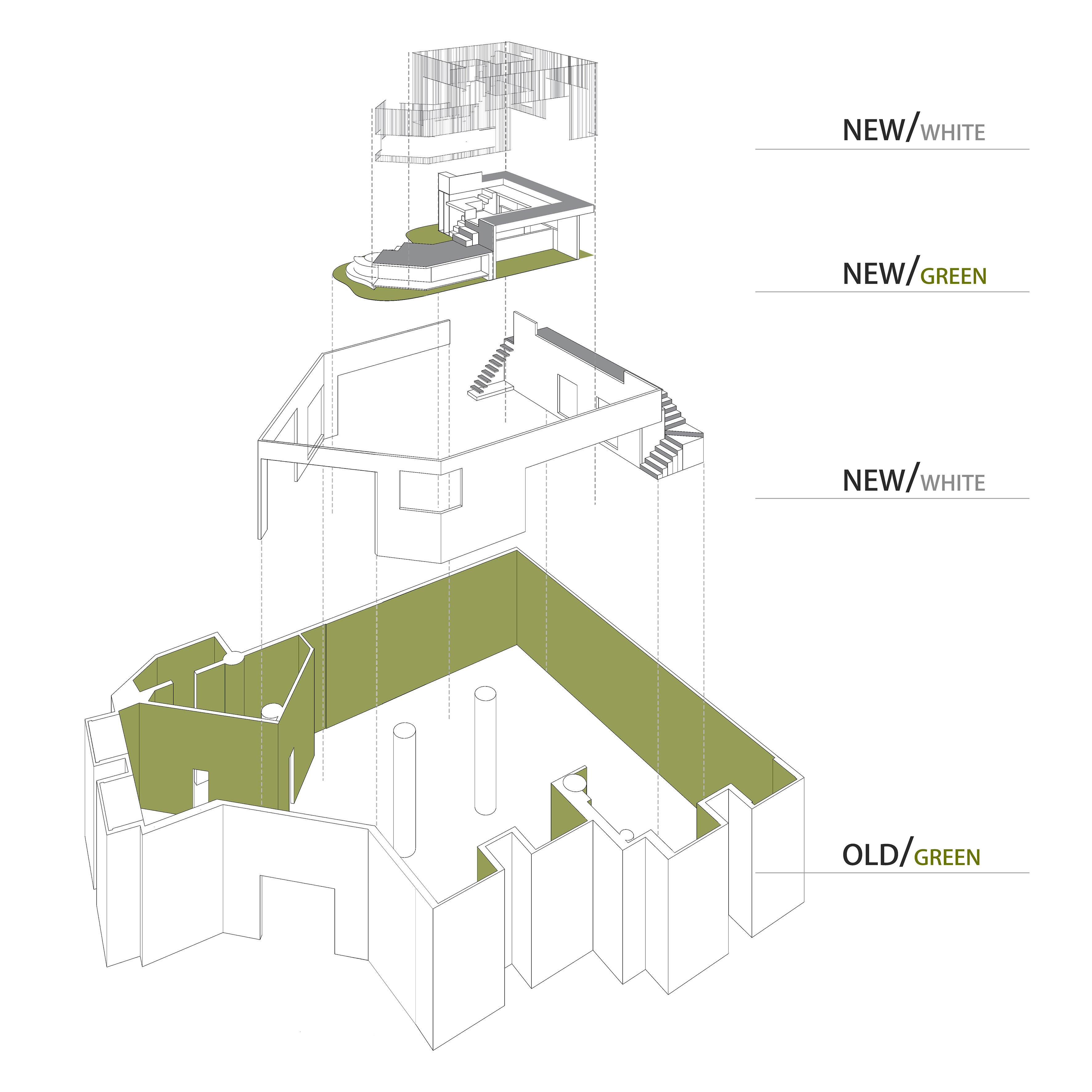 BIM建筑|一呼一吸之间：新陈代谢设计观的全方向实践 / QUCESS清石设计