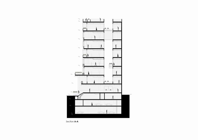 BIM建筑|砖石结构像素化装饰 | 谢里夫理工大学办公楼