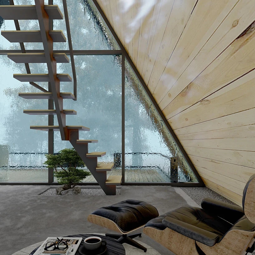 BIM建筑|伊朗机舱小屋“Kujdane” / Shomali Design