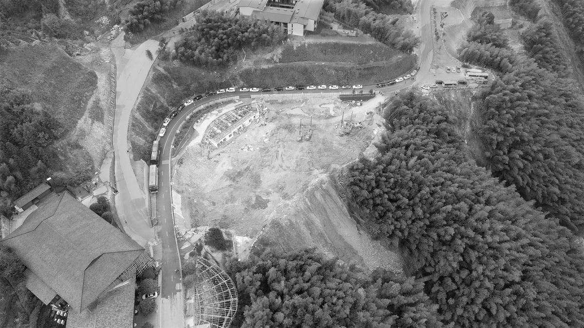 BIM建筑|“融于自然，地景之上”——江西虔心小镇展厅设计 / GWP Architects