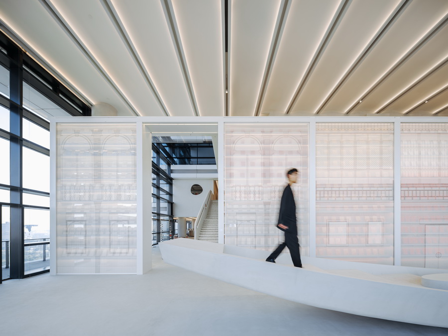 BIM建筑|朝彻书屋——一个抽象的港口城市 / Wutopia Lab