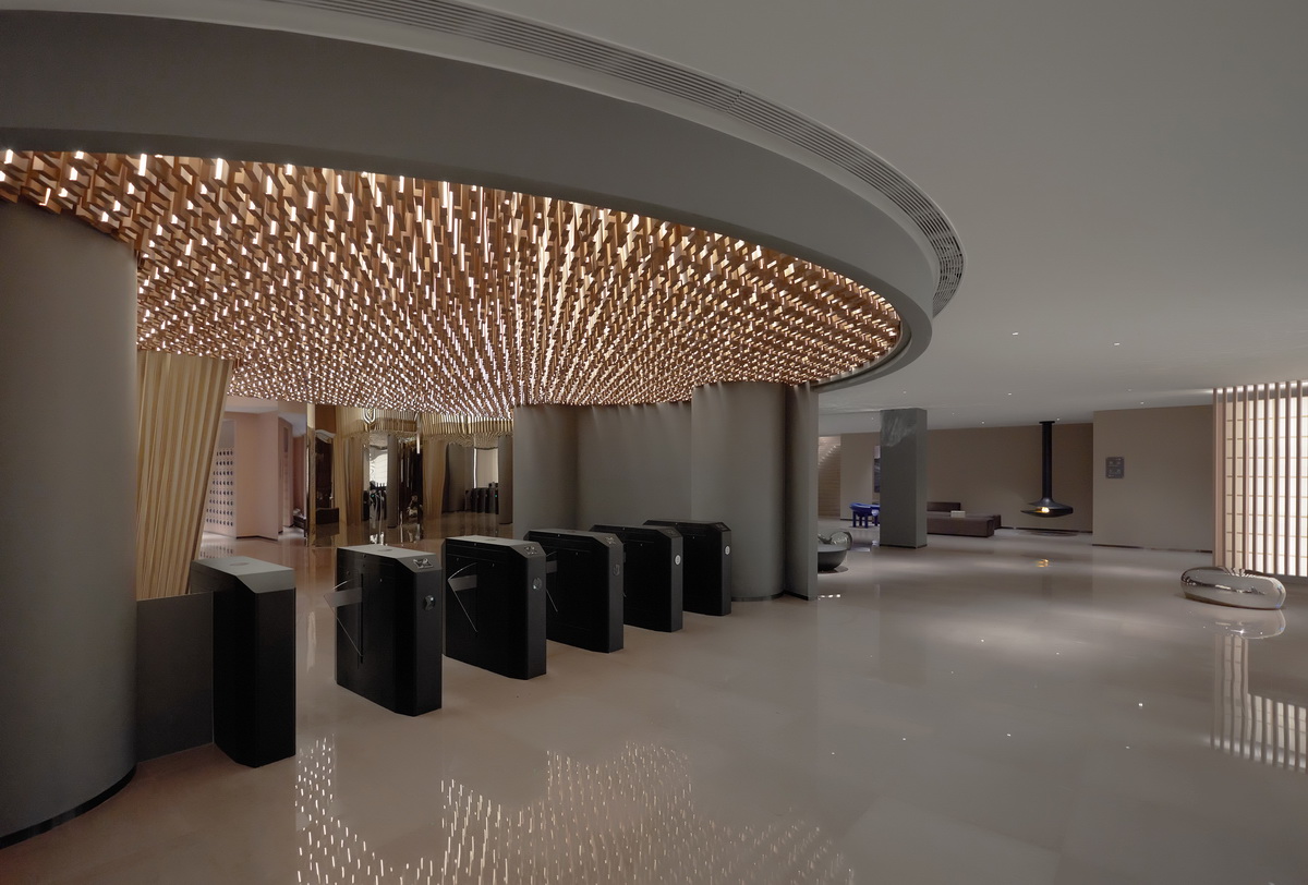 BIM建筑|水裹·汤泉 / 对角线设计