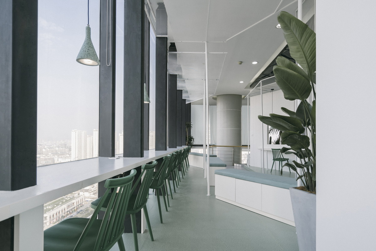 BIM建筑|“云廊”空中自习室 / 平介设计