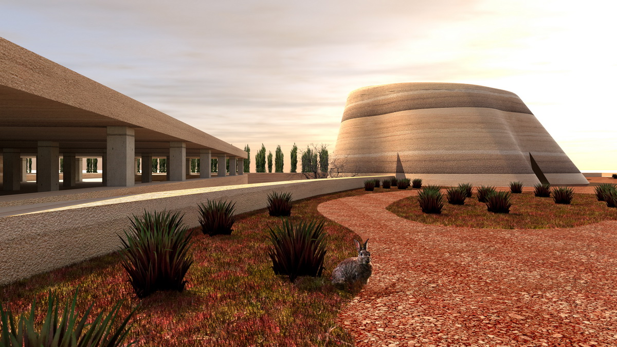 BIM建筑|“酒庄”注释——烽火台叙 / 平时建筑事务所