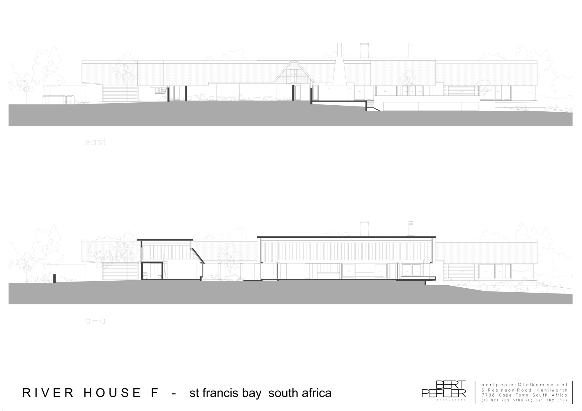 BIM建筑|南非乡村度假屋，乡土粗野主义 / Bert Pepler Architects