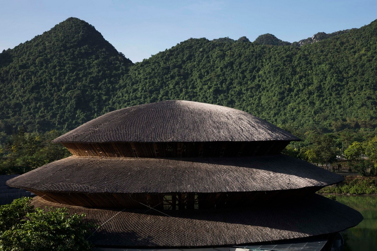 BIM建筑|维达纳受蕴餐厅，模块化竹制架构 / 武重义建筑事务所