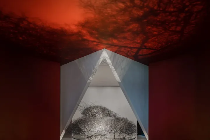 BIM建筑|麦蒙服饰办公前厅，自然奇趣 / 正方良行设计