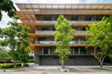 BIM建筑|ACA建筑工作室在泰国多沙达度假村增加水平雨棚-BIM建筑网