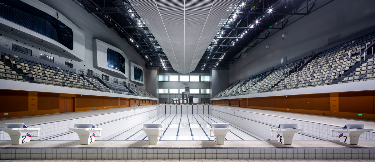 BIM建筑|宁波奥林匹克体育中心：运动空间的色彩美学 / CCDI卝智设计