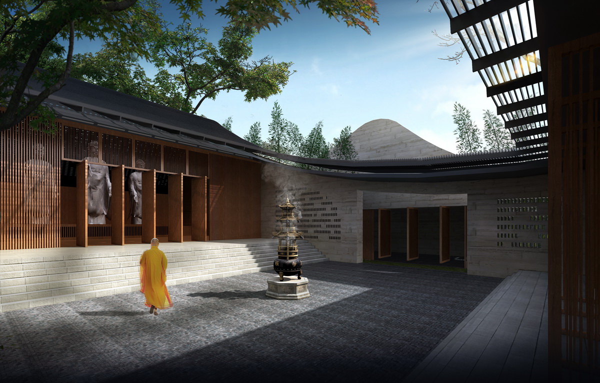 BIM建筑|融素——一座现代寺庙的初现 / 墨泰建筑