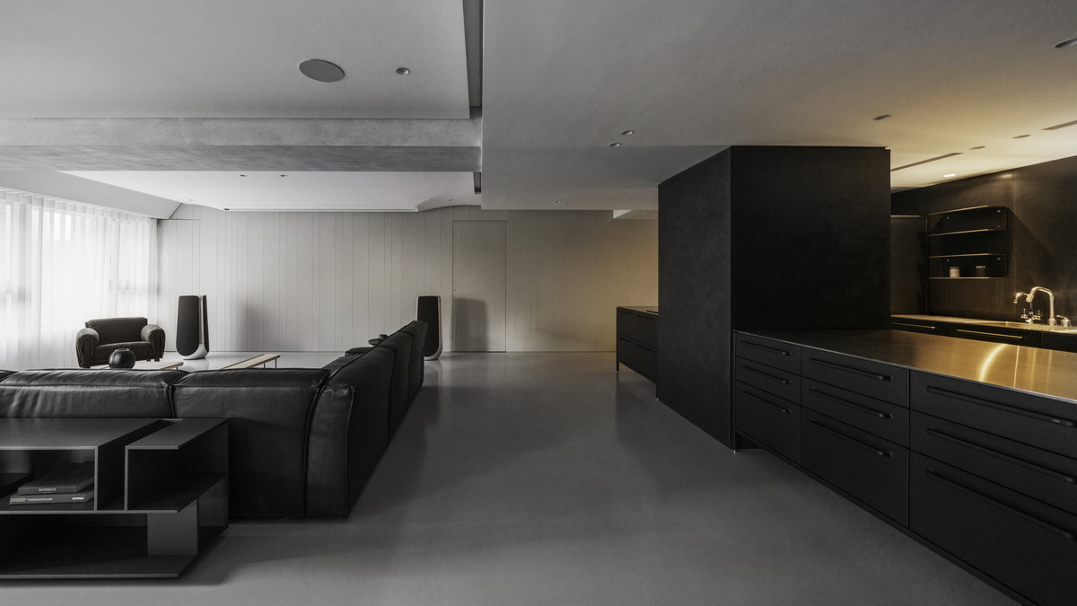 BIM建筑|墨片，纯粹轮廓的安静世界 / 水相设计