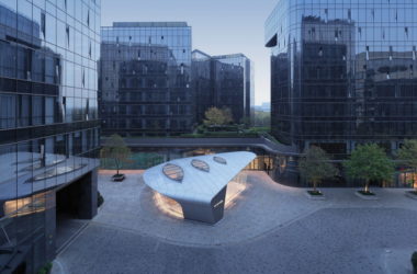 BIM建筑|上海虹桥首个当代艺术馆：一只“机翼”，跳脱于方盒子城市肌理 / 三益设计-BIM建筑网