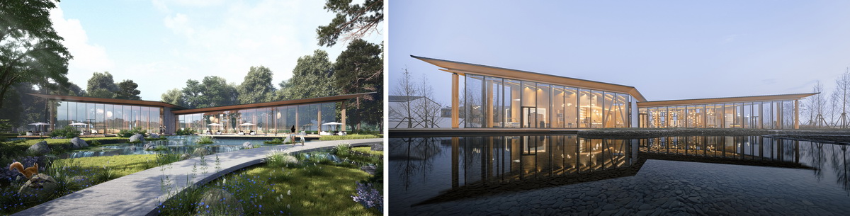 BIM建筑|鄢陵建业君邻大院时光馆 / 成执设计