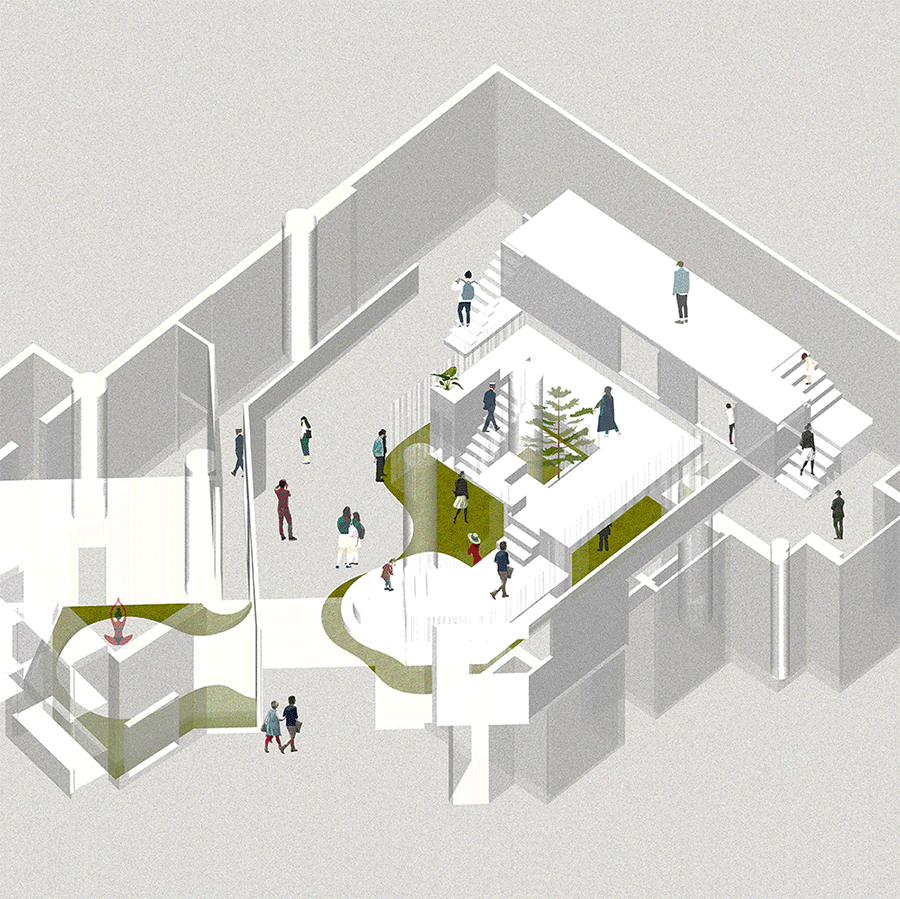 BIM建筑|一呼一吸之间：新陈代谢设计观的全方向实践 / QUCESS清石设计
