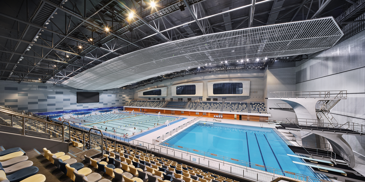 BIM建筑|宁波奥林匹克体育中心：运动空间的色彩美学 / CCDI卝智设计