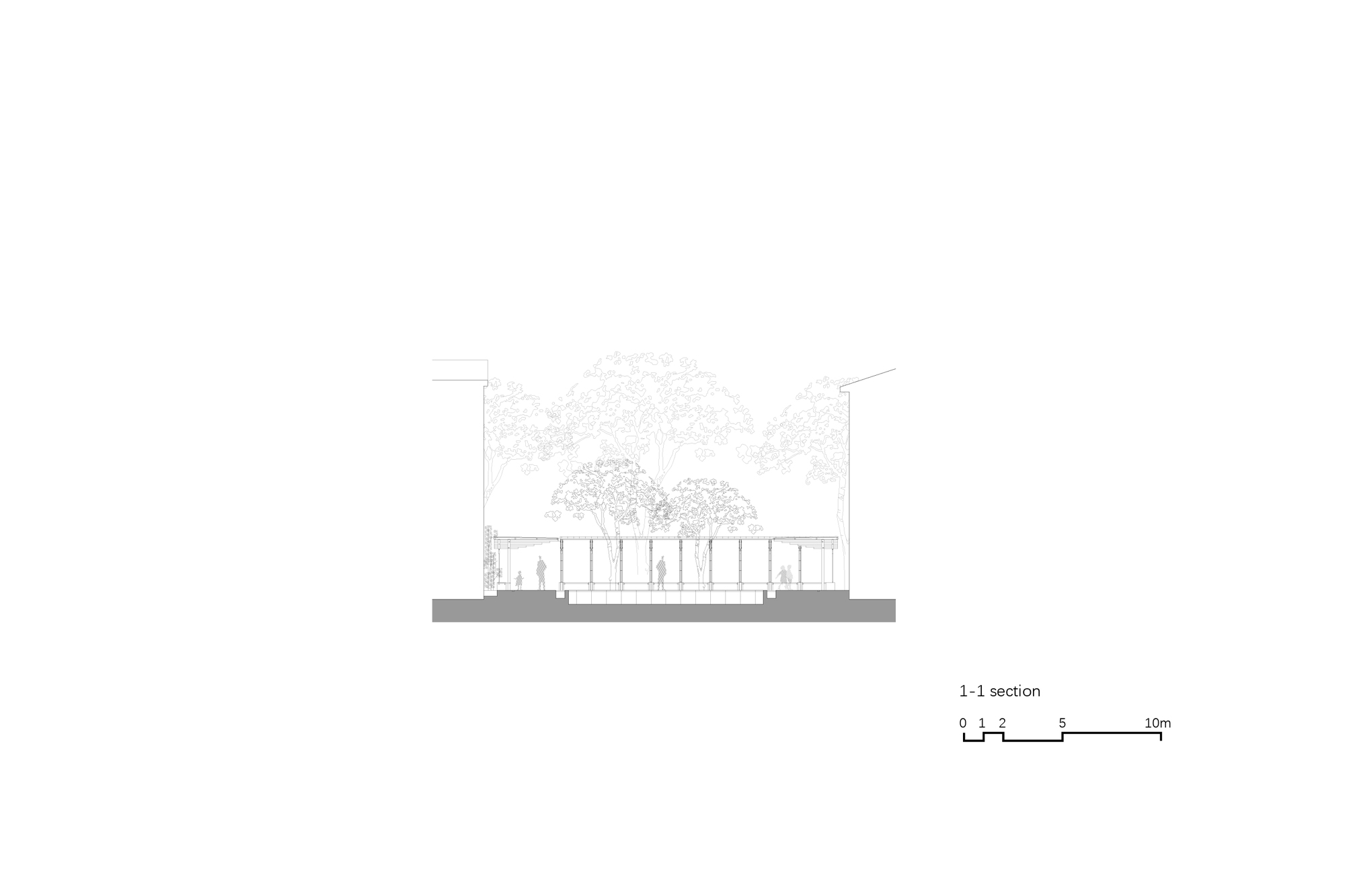 BIM建筑|上海永嘉路口袋广场 / 上海阿科米星建筑设计事务所