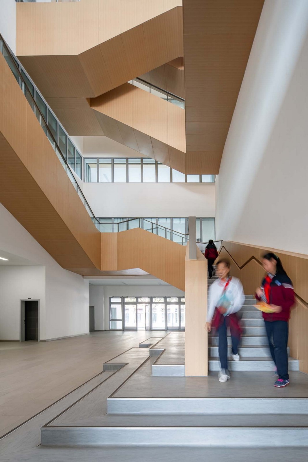 BIM建筑|华东师范大学第二附属中学前滩学校及冰厂田前滩幼儿园 / 致正建筑工作室+大正建筑事务所