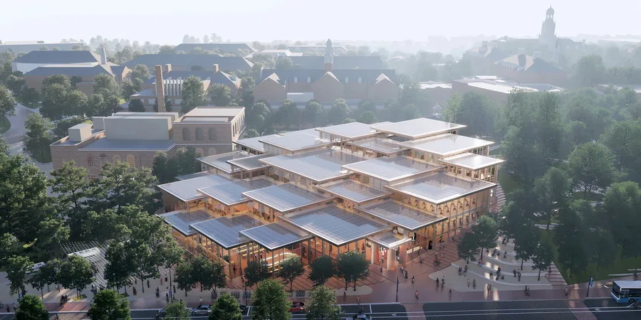 BIM建筑|BIG揭晓约翰斯·霍普金斯大学学生中心设计方案：“The Village村落”