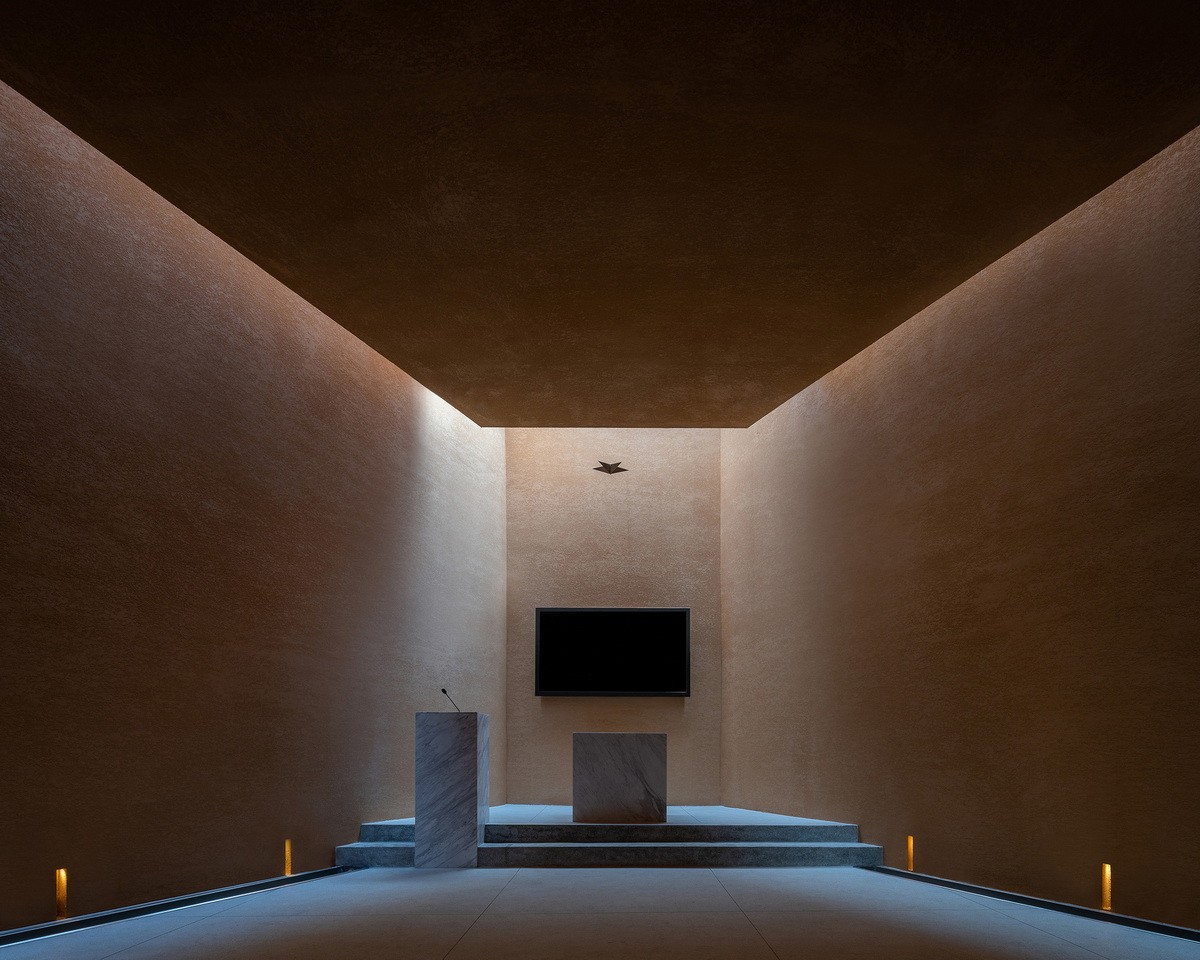 BIM建筑|龙山陵园小礼堂 / Studio 10