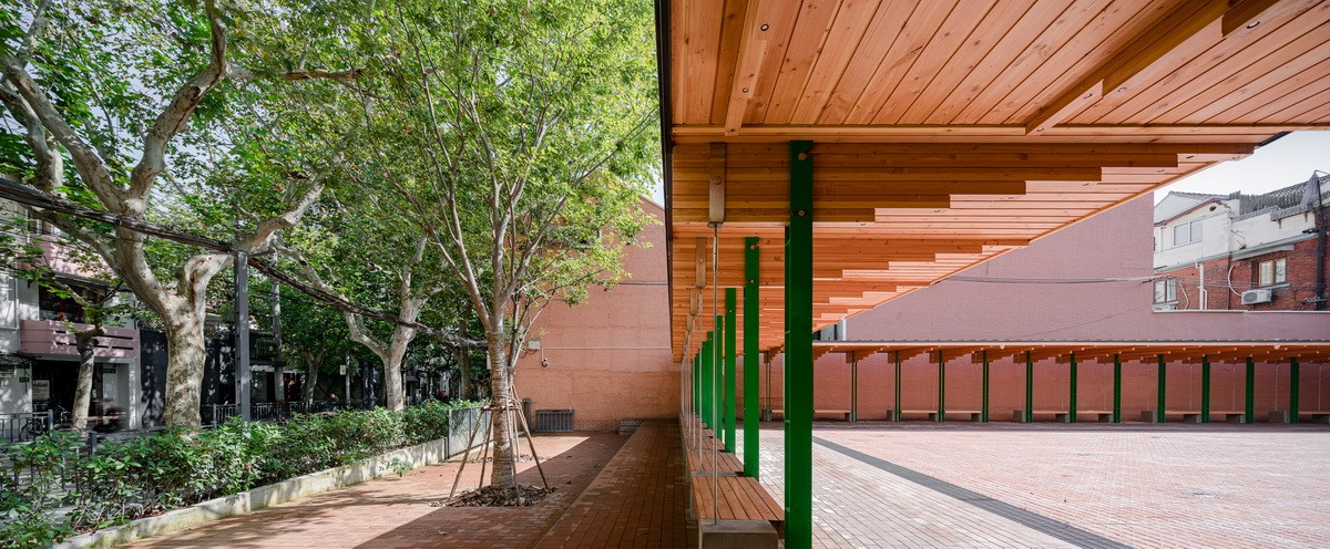 BIM建筑|上海永嘉路口袋广场 / 上海阿科米星建筑设计事务所