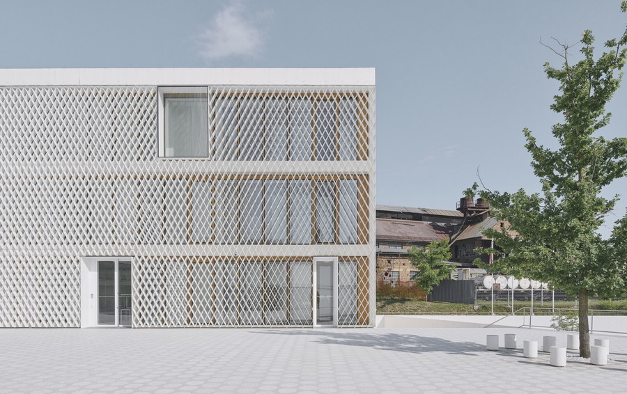 BIM建筑|纯净与圣洁：卢布尔雅那伊斯兰宗教与文化中心 / Bevk Perović arhitekti