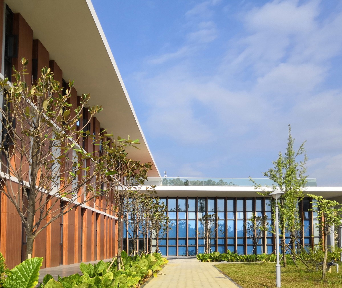 BIM建筑|广西贺州市.平桂档案馆——简洁至上 / 广西中盛建筑设计有限公司