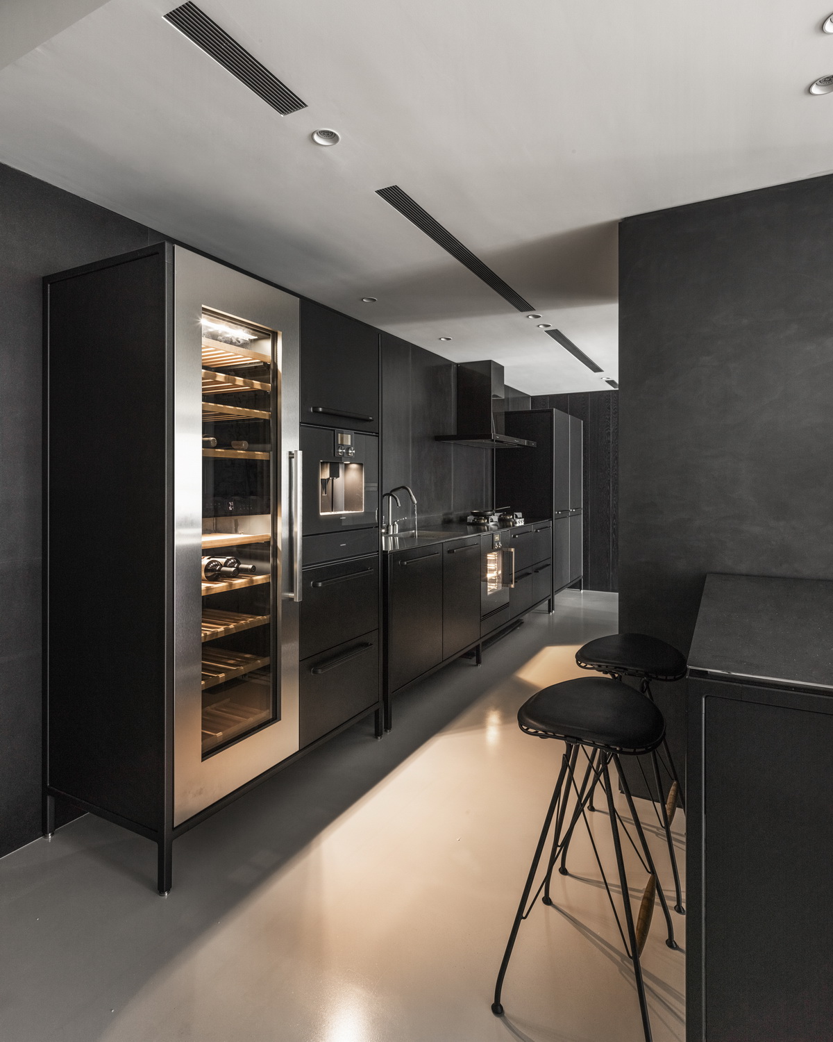 BIM建筑|墨片，纯粹轮廓的安静世界 / 水相设计