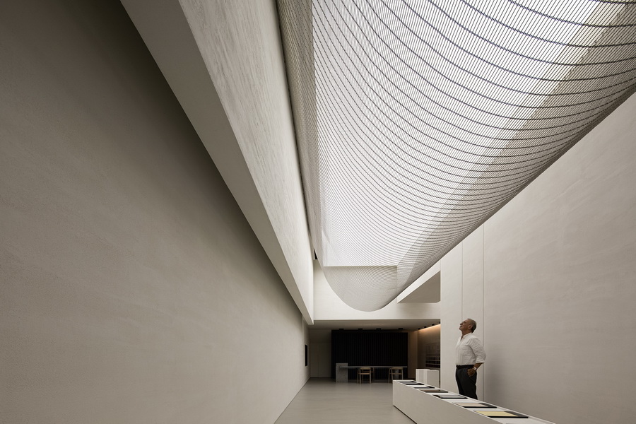 BIM建筑|ANBONG HOME 艺术涂料展厅 / 艾克建筑设计