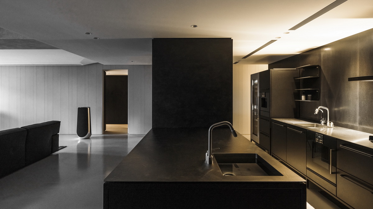 BIM建筑|墨片，纯粹轮廓的安静世界 / 水相设计