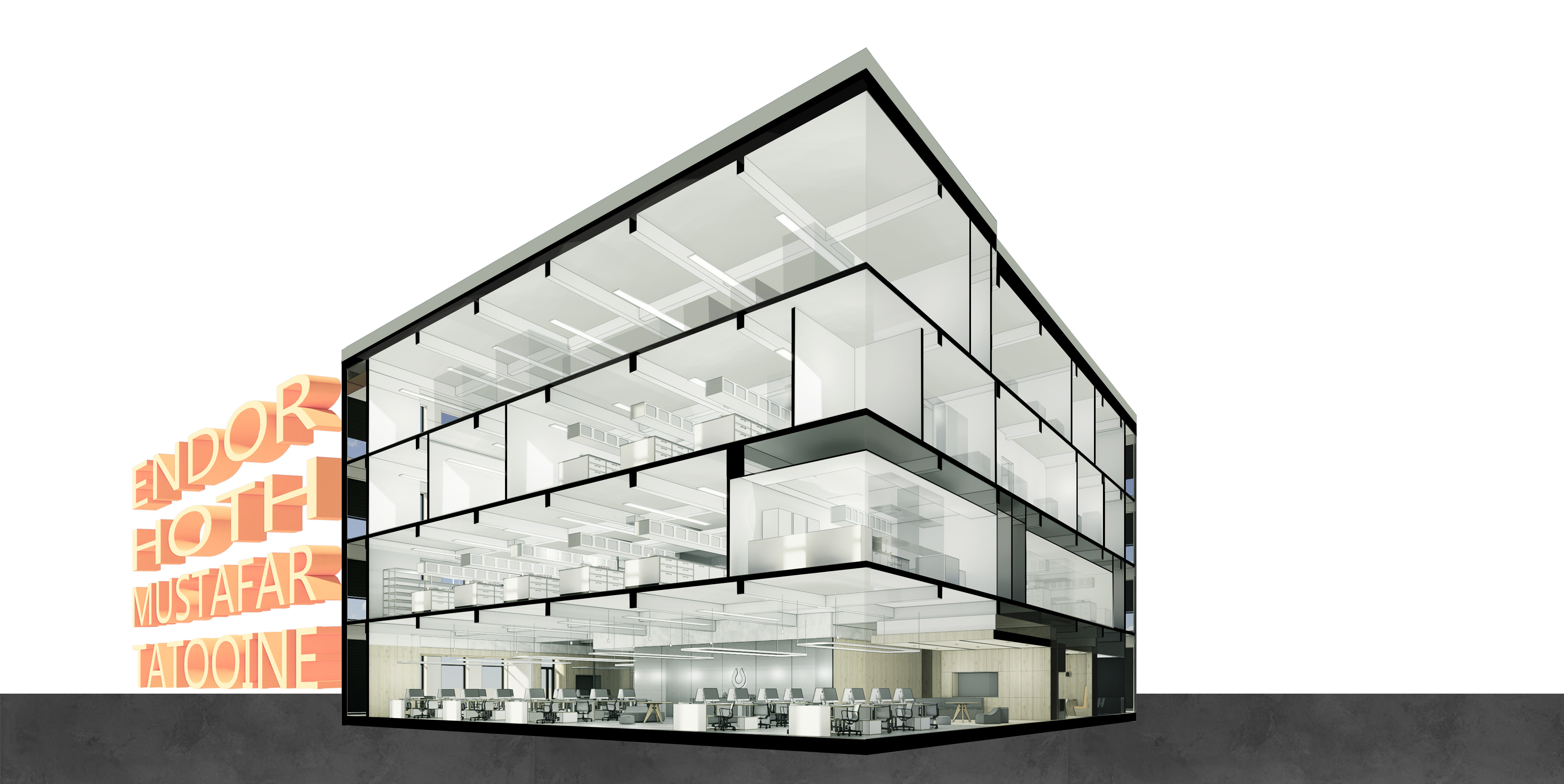 BIM建筑|阿诺医药肿瘤免疫治疗药物创新中心 / TOPOS DESIGN