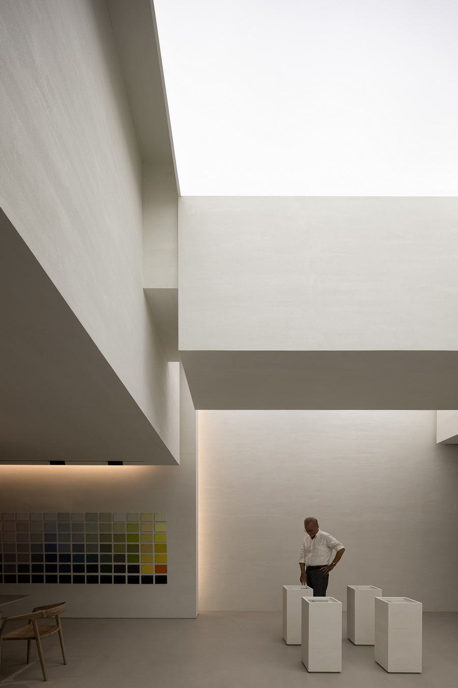 BIM建筑|ANBONG HOME 艺术涂料展厅 / 艾克建筑设计