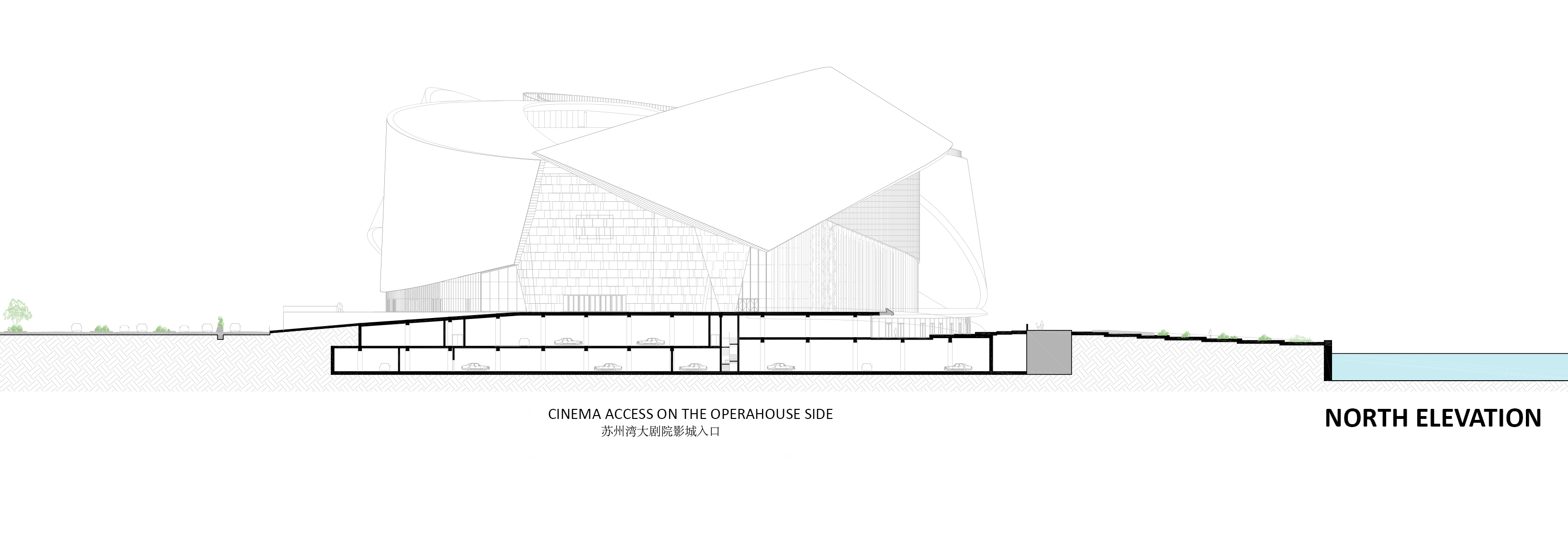 BIM建筑|苏州湾大剧院：太湖之畔的“飘带” / 克里斯蒂安·德·包赞巴克