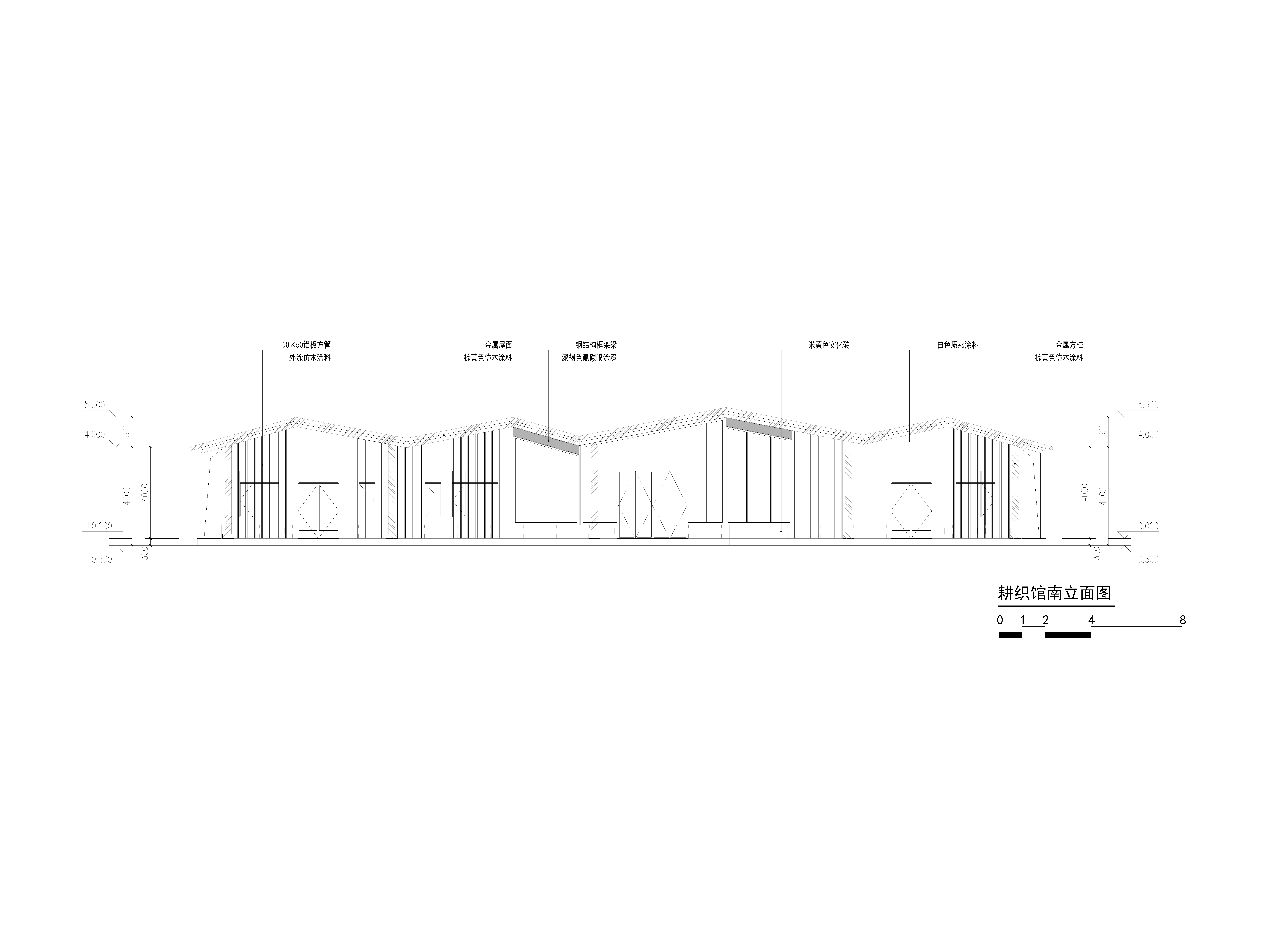 BIM建筑|粮田里的农具仓库改造——花红耕织馆 / 创霖-泽柏