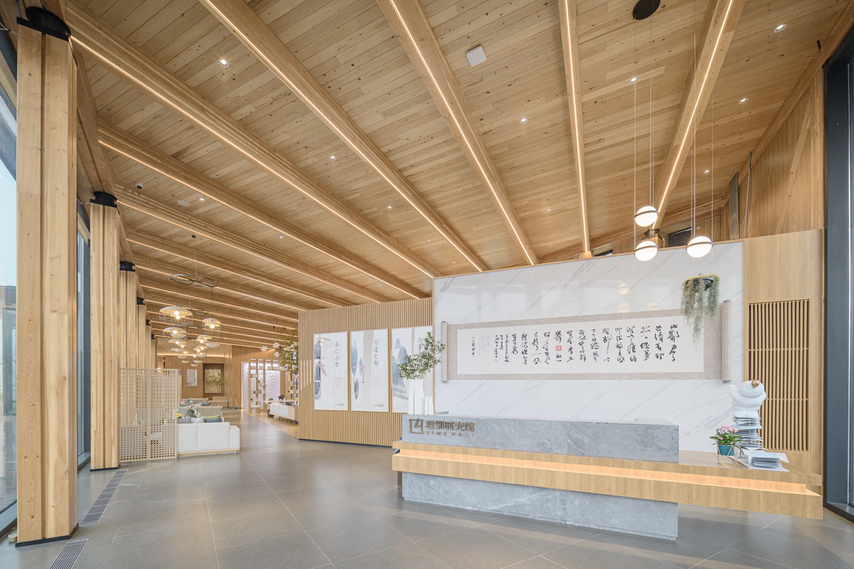 BIM建筑|鄢陵建业君邻大院时光馆 / 成执设计