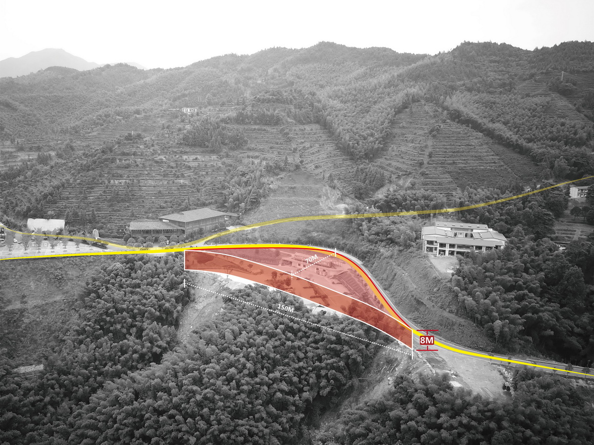 BIM建筑|“融于自然，地景之上”——江西虔心小镇展厅设计 / GWP Architects