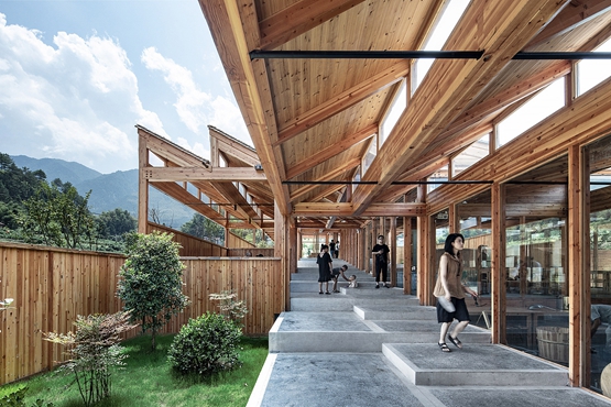 BIM建筑|DnA工作室在中国山区建造木材豆腐厂