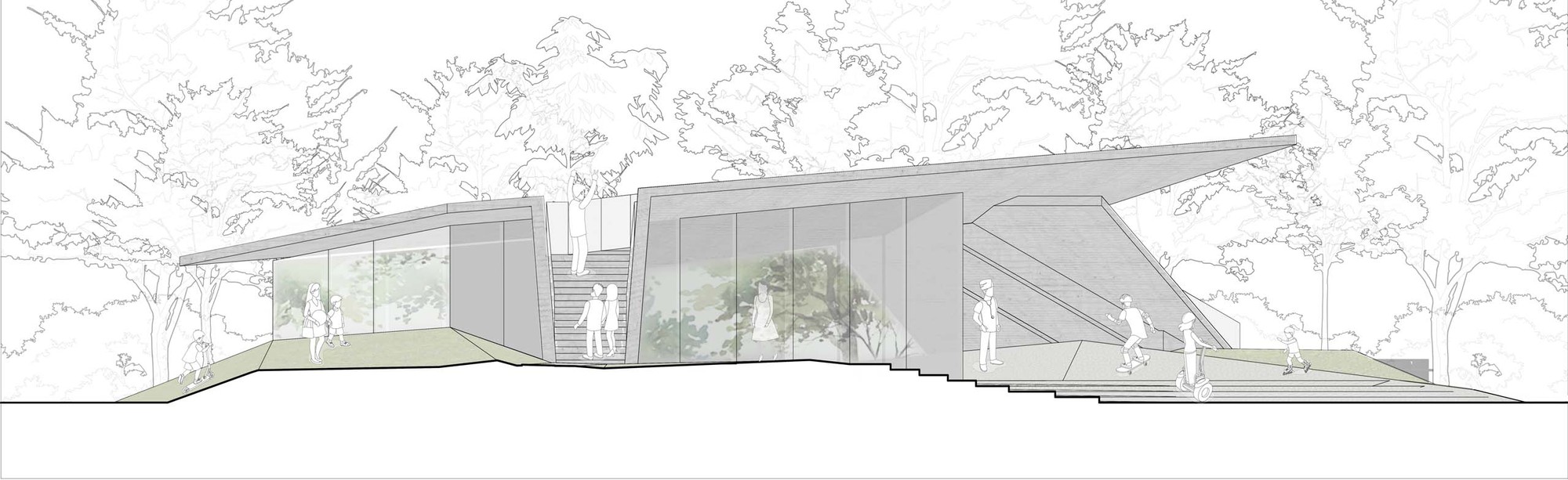 BIM建筑|苏河驿·纸鸢屋 / 同济原作设计工作室