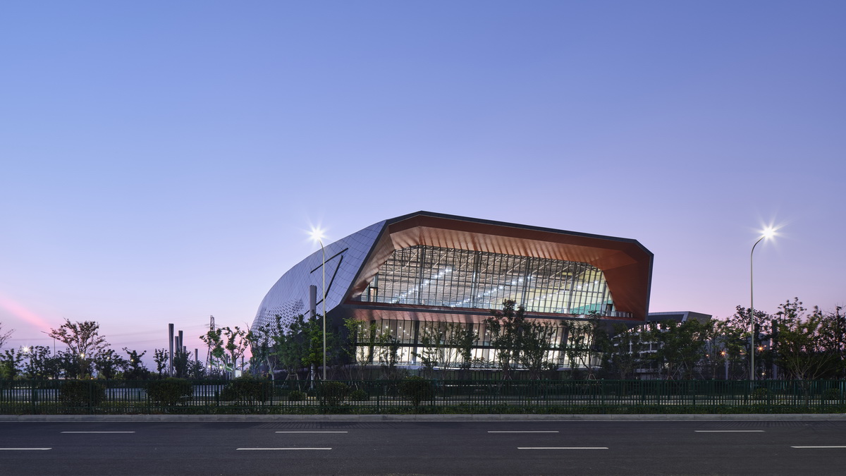 BIM建筑|宁波奥林匹克体育中心：运动空间的色彩美学 / CCDI卝智设计