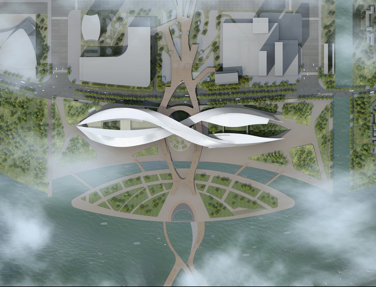 BIM建筑|苏州湾大剧院：太湖之畔的“飘带” / 克里斯蒂安·德·包赞巴克