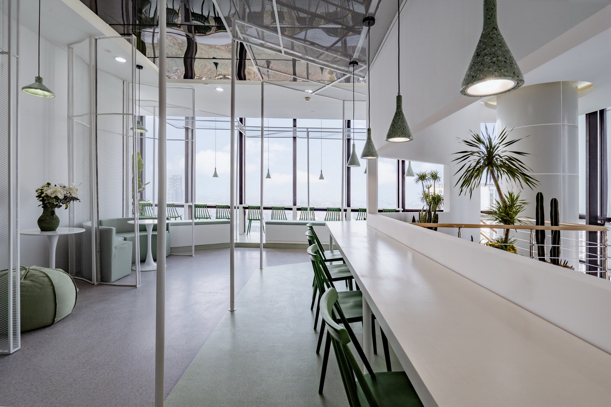 BIM建筑|“云廊”空中自习室 / 平介设计