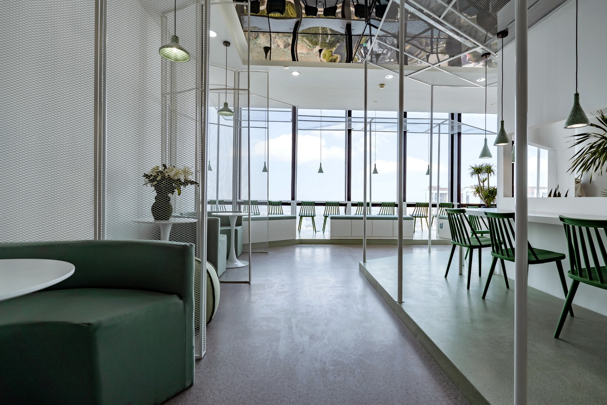 BIM建筑|“云廊”空中自习室 / 平介设计